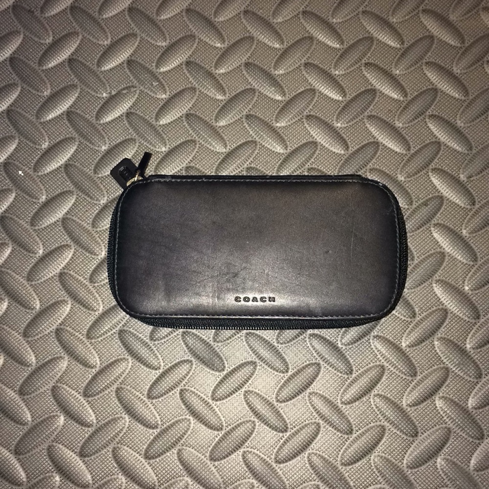 Coach travel makeup box!